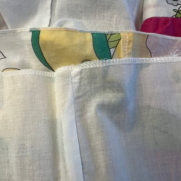 NWOT 60s inspired Floral Bohemian Pink Cotton Skirt - Picture 5 of 5